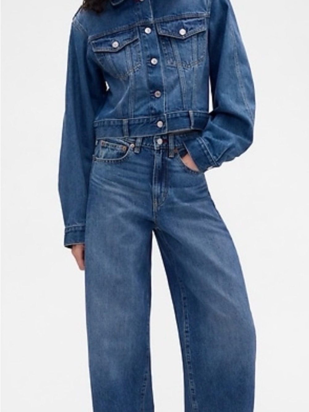 Gap × Victoria Beckham High Rise Arc jeans. Size 26